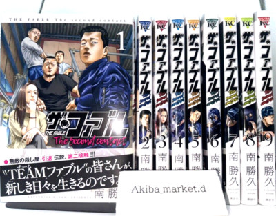 The Fable: The Second Contact Vol.1-9 Complete Full Set Japanese Manga Comics