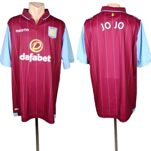 Aston Villa Full Zip Football Fleece Jacket Hummel XXL Soccer Dark