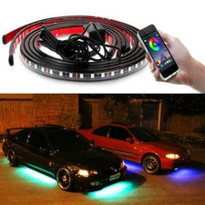 JDM RGB LED Underbody Car Neon Light Chassis Atmosphere Lamp Light APP Control