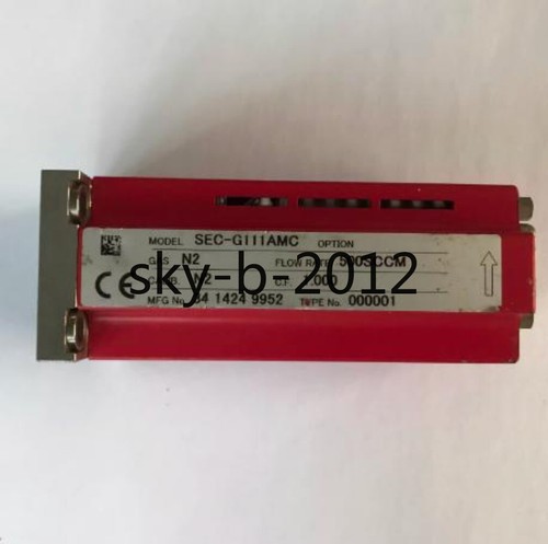 1 PCS SEC flow meter N2 nitrogen 500sccm SEC-G111AMC GOOD - Picture 3 of 4