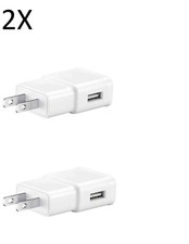 2x Fast Charger Power Adapter Cube For Samsung LG Apple HTC Nokia Ipad Tablet
