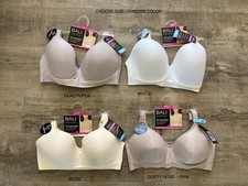 BALI Comfort Revolution Soft Band Lined WIREFREE DF3463 CHOOSE SIZE/COLOR - New