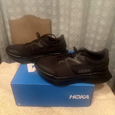 Hoka U Transport X Performance Shoes 1152450 Black Womens Sz 7.5 Men s Sz 6.5