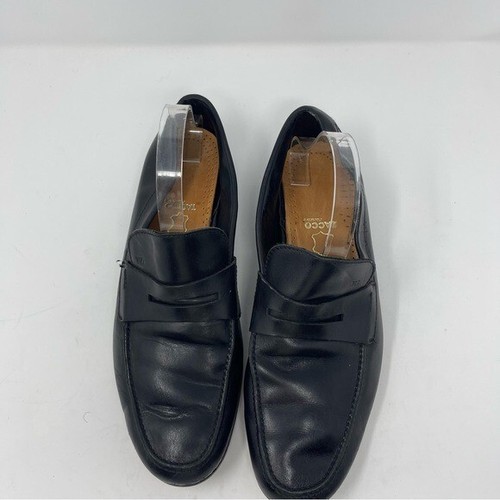 Ermenegildo Zegna Italian Leather Slip On Loafer Dress Shoes Mens Size 9 - Picture 4 of 15