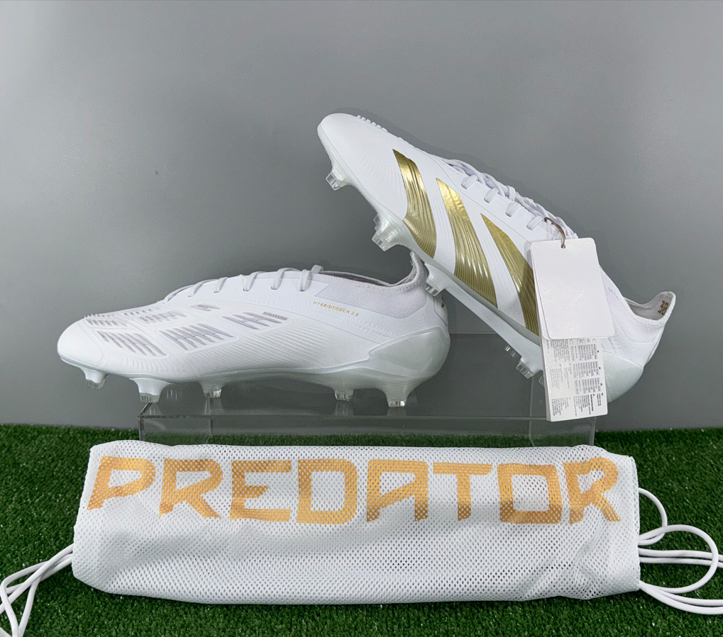 Adidas Predator 30 Elite FG IG4009 US8 UK7 White boots Cleats mens