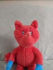 Dr. Seuss Fox in Socks Plush 15" Orange Blue Stuffed Animal 2020 Kohl's Cares