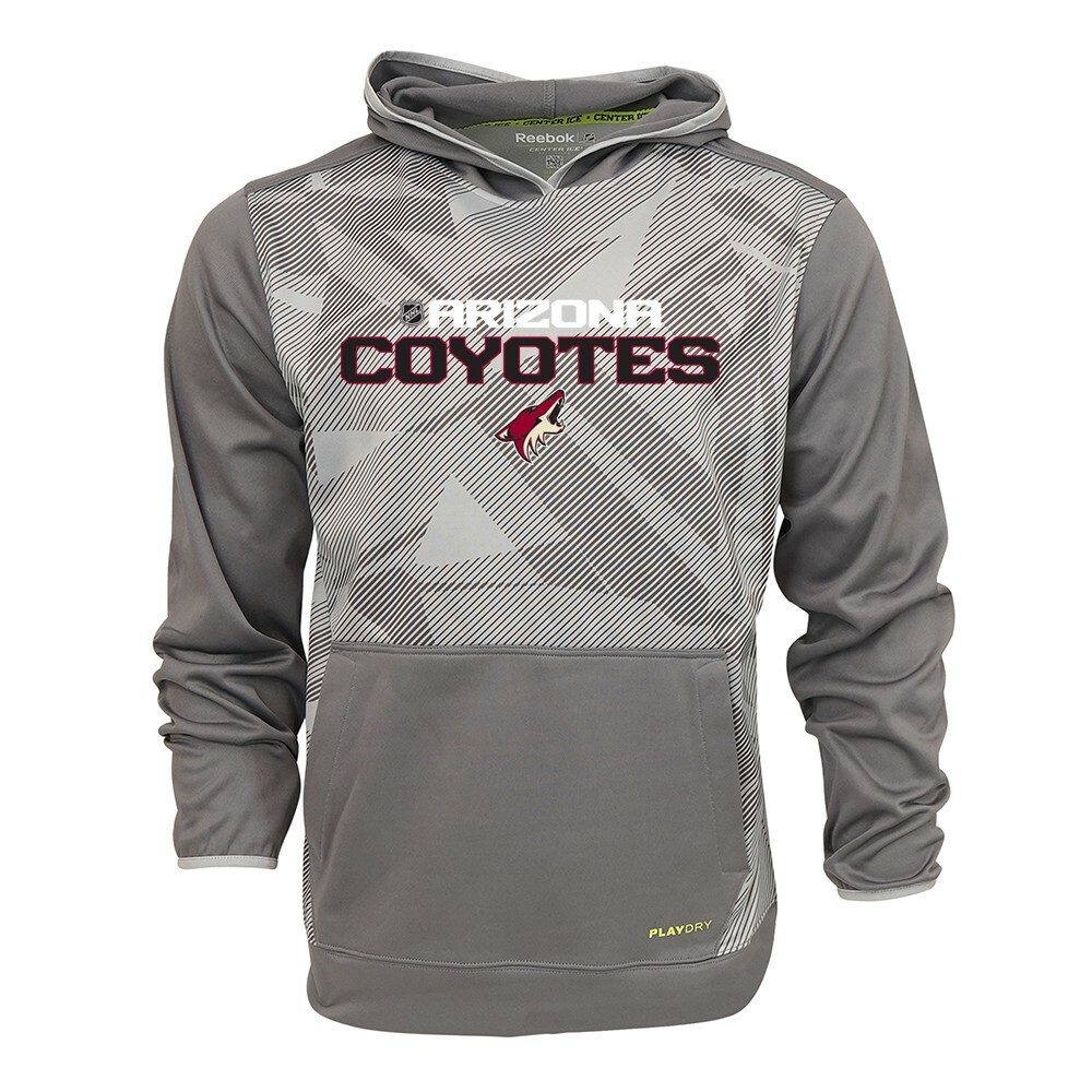 Arizona Coyotes NHL Reebok Men's Center Ice TNT Speedwick Hoodie