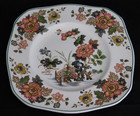 Wedgwood Etruria Eastern Flowers SQUARE LUNCHEON PLATE, have more items to set
