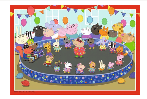 Rompecabezas Peppa Pig ~ 2x24 piezas Ravensburger 4+ - Imagen 4 de 4