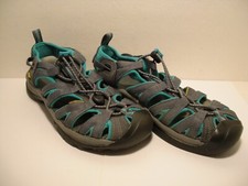 EUC KEEN Newport Hiking Sport Water Sandals Women's Size US 6 Gray Turquoise