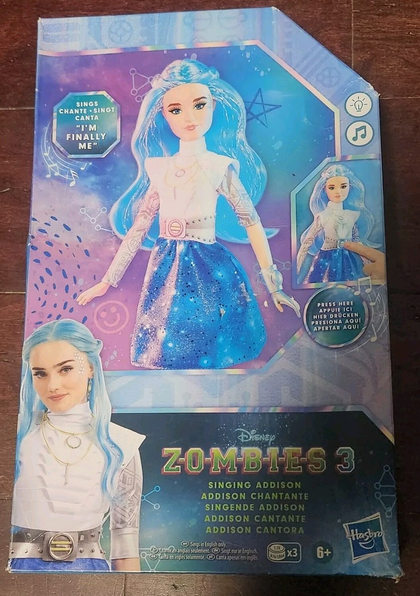 Zombies 3 Singing Addison Fashion Doll -- Light-Up & Singing