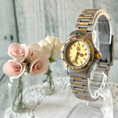 TAG HEUER Wristwatch WF1421-0 Rare Used From Japan Check