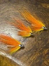 3 V Fly Ultimate Skullhead 1/2 & 1 Inch Salmon Tube Flies & Trebles 12 Patterns