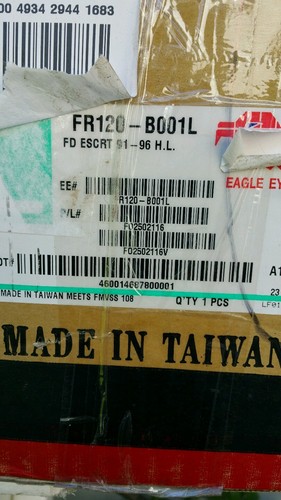 Eagle Eye headlamp for Ford Escort 91 - 96 right side - Picture 2 of 5