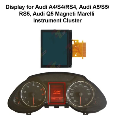 Display für Audi A4/S4/RS4, A5/S5/RS5, Q5/SQ5 Magneti Marelli Instrumententafel - Bild 1 von 4