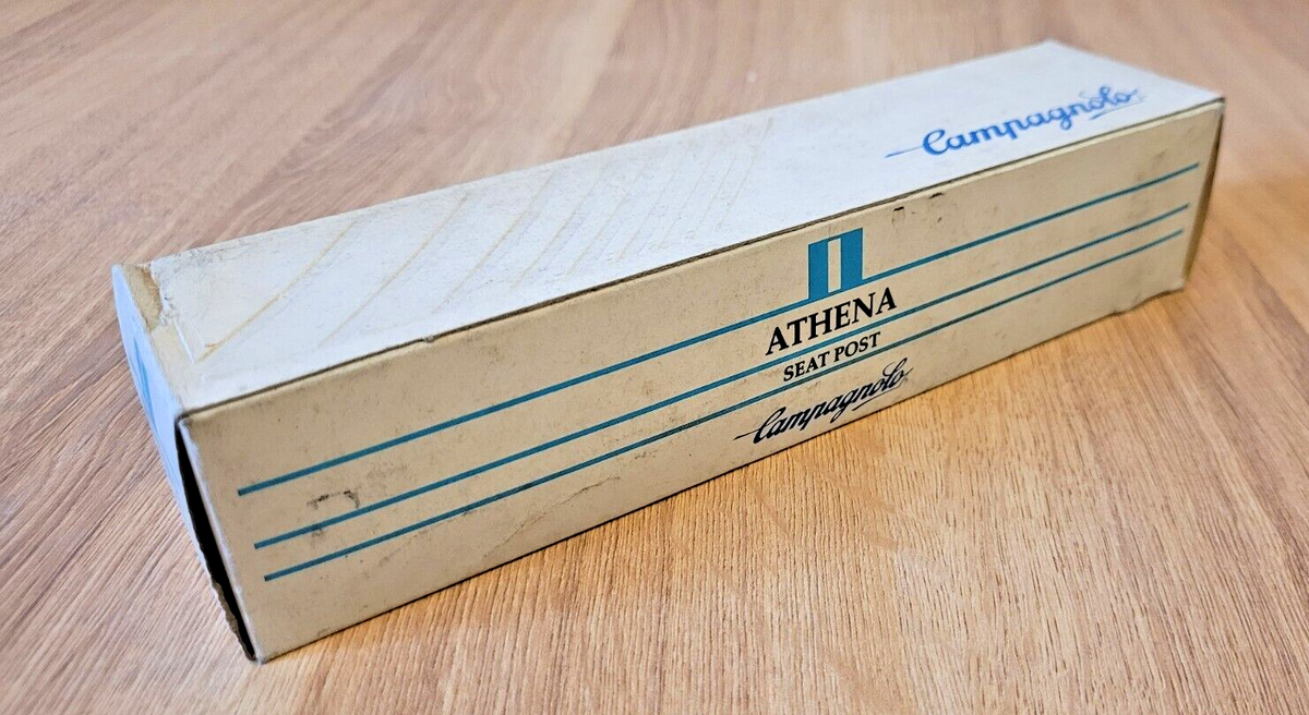 NIB CAMPAGNOLO ATHENA 27.2 seatpost vintage italian road NIB CAMPAGNOLO ATHENA 27.2 seatpost vintage italian road