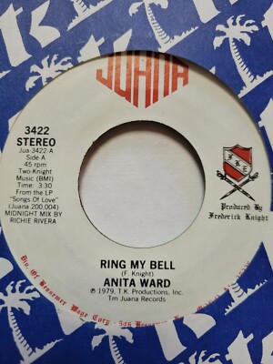 ANITA WARD - RING MY BELL - Un-Played 1979 Juana  Nos 45