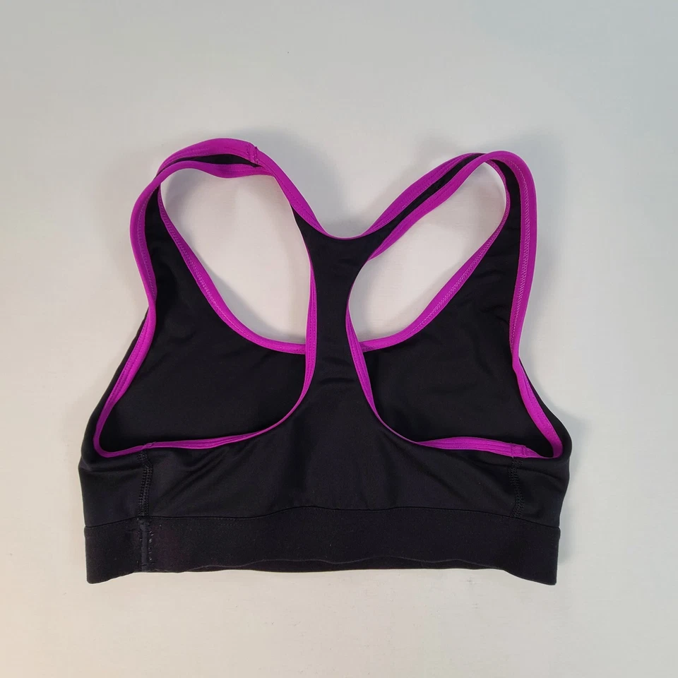 Champion Bra Mujer Extra Grande Negro Entrenamiento Soporte Ligero Sujetador Deportivo Damas Foto 2 de 4