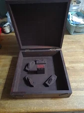 Antique Negus Maker Sextant New York Marine Navigation Instrument - BOX ONLY