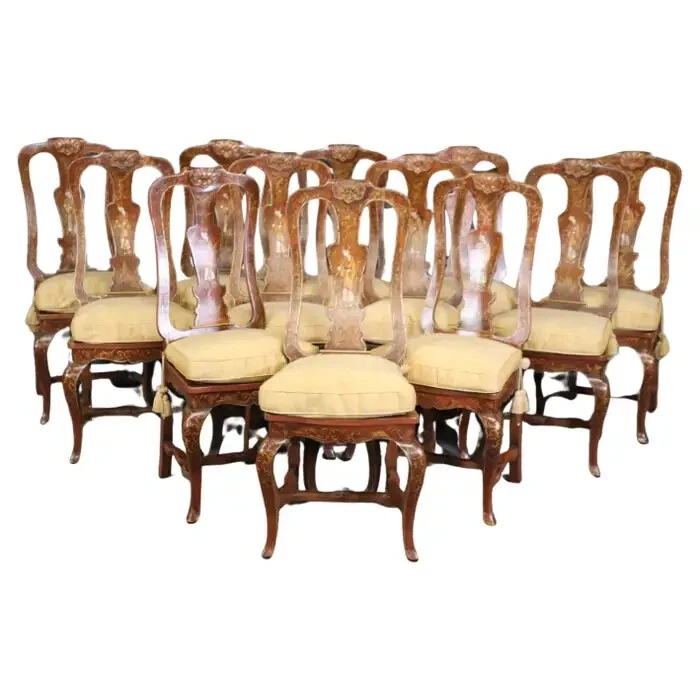 Dark red dining chairs sale