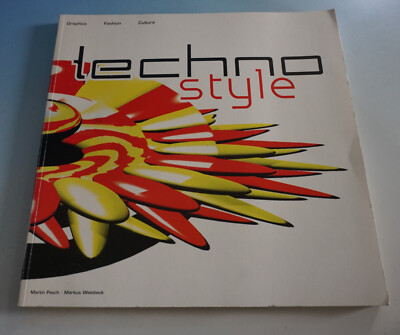 Vintage Buch Techno Style 1995 Graphics Fashion Culture Martin Pesch (0123-197)
