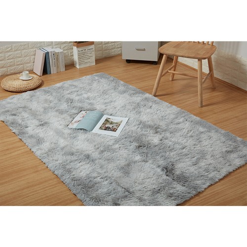 Shaggy Fluffy Area Rug Anti Skid Living Room Bedroom Carpet Ultra Soft Floor Mat - Picture 16 of 30