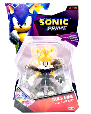 Jakks Pacific Sonic Prime Articulated Figure Tails Nine New