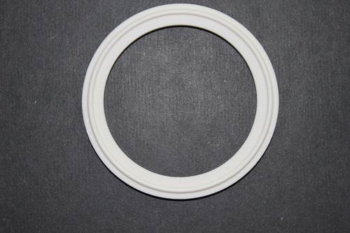 JUNTA SANITARIA 2.5" TEFLÓN 500* F TRI ABRAZADERA FÉRULA DE PTFE ACCESORIO DE TUBERÍA - Imagen 2 de 6