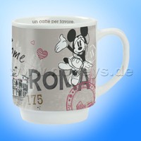 "Egan Disney Kaffeetasse Mickey Maus \"Rom\" Stapelbar PWM21I-RO"