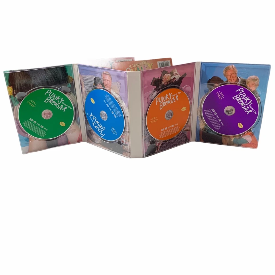 Punky Brewster Season 1,2 and 3 DVD sets (12 discs) season 2 New Foto 3 de 4