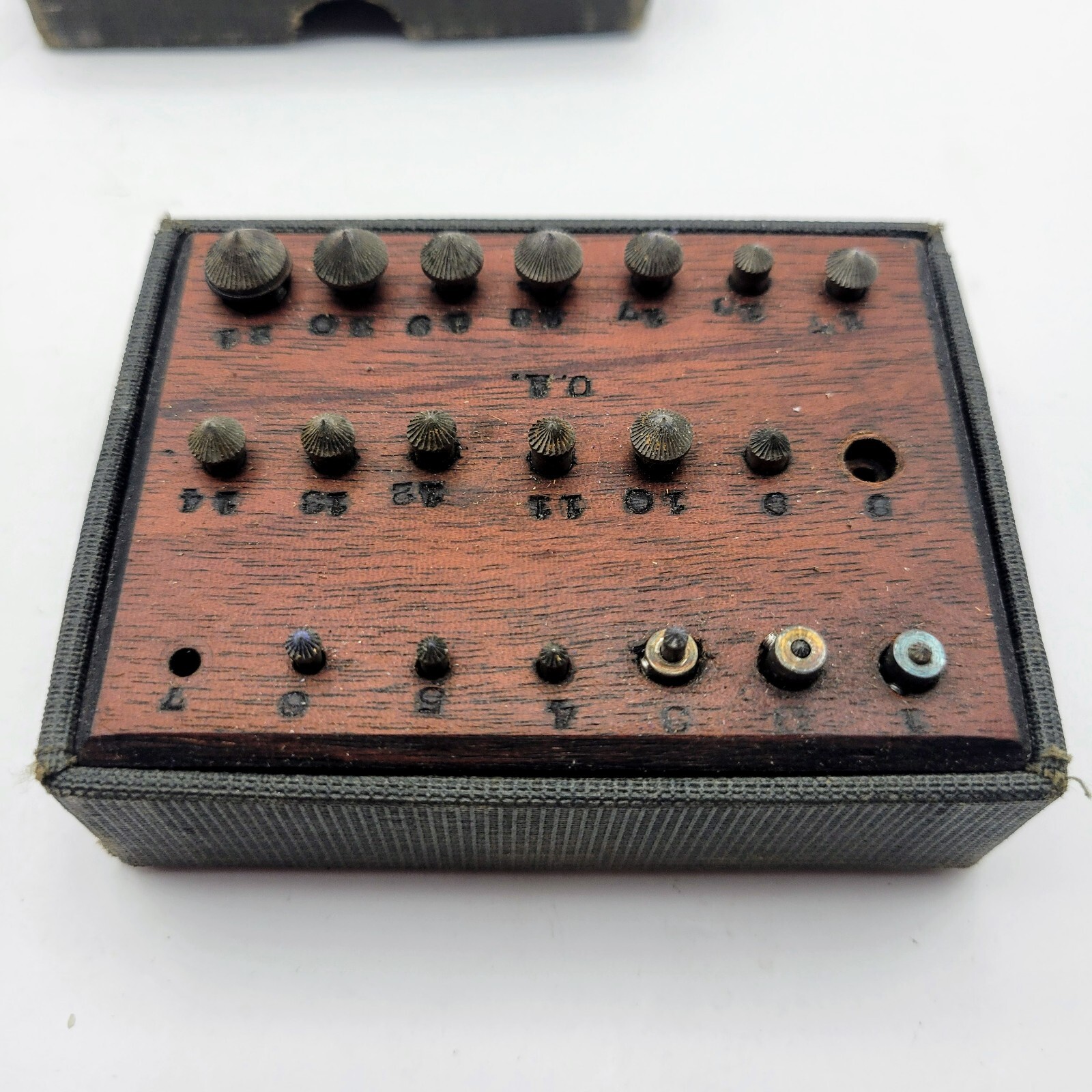 Jeweling Kit Tool Pushers Partial Watchmaking Set 22 of 24 Pieces eBay