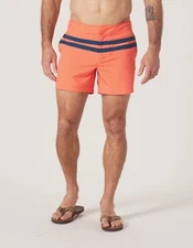 The Normal Brand - Men's Button Front Trunk - Sunrise Dark Oasis - NWT - Size 32