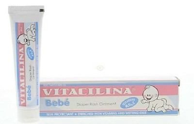 Vitacilina Bebe Diaper Rash Ointment 1 76 Oz Pack Of 2 Ebay