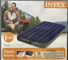 Intex Twin Classic Downy Air Mattress