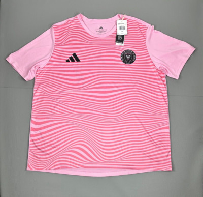 【超希少】adidas マイアミリーグ決勝メッシ ピンク ジャージ XXL Adidas Lionel Messi Inter Miami CF Performance Shirt Men's