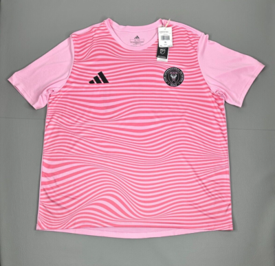 【超希少】adidas マイアミリーグ決勝メッシ ピンク ジャージ XXL Adidas Lionel Messi Inter Miami CF Performance Shirt Men's