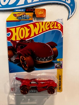 2024 HOT WHEELS RED T-REXTROYER 5/5 HW MEGA BITE 114/250 HTC05