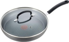 Hard Anodized Non-Stick Pan with Lid, 10-Inch...
