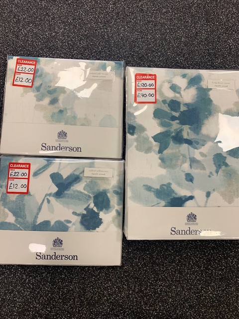 Sanderson Dandelion Clocks King Duvet Cover For Sale Ebay