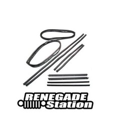 Jeep Wrangler Yj Set Guarnizioni Türdichtset 10-teilig Portiere IN Acciaio 87-95