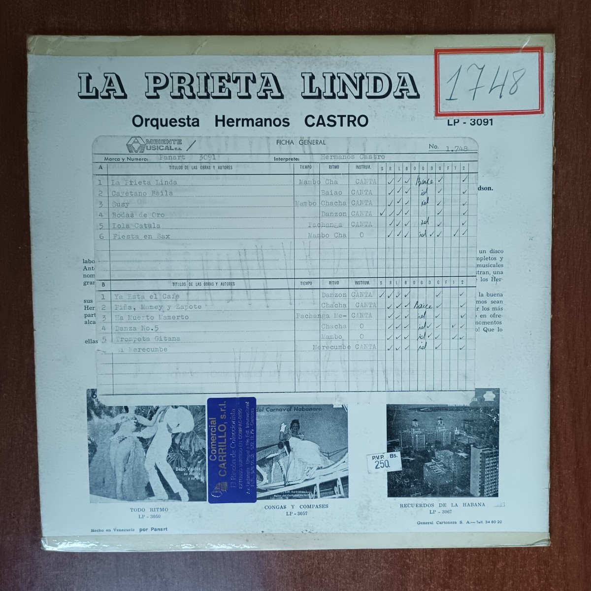 洋楽 MAS IMPACTO'74 VOLUMEN2/LP-15057 洋楽 MAS IMPACTO'74 VOLUMEN2/LP-15057 Impacto '74 – Vinyl