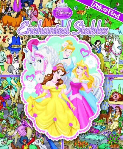 Disney Princess Enchanted Stables Look and Find By Ltd. Publicat - Imagen 1 de 1