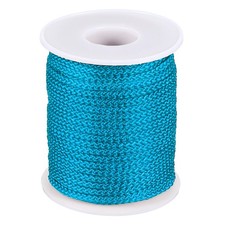 3mm x 49feet Nylon String for Bracelets Braided Nylon Cord, Blue