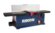 Rikon 6 Inch Benchtop Jointer With Helical Style Cutter Head
