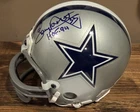 Tony Dorsett Dallas Cowboys Autographed Mini Helmet JSA Certified