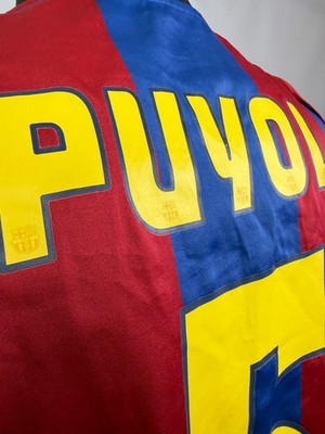 BARCELONA 2004 2005 PUYOL HOME SHIRT FOOTBALL SOCCER JERSEY NIKE