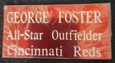 GEORGE FOSTER Reds 1.50
