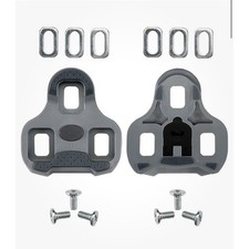 Look Keo Road Bike Cleats Anti-Slip Grip Gray Grey 4.5  Float Pair New in Box
