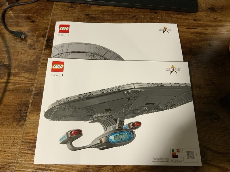 LEGO Star Trek Enterprise 10356-1 Instruction Manual Only