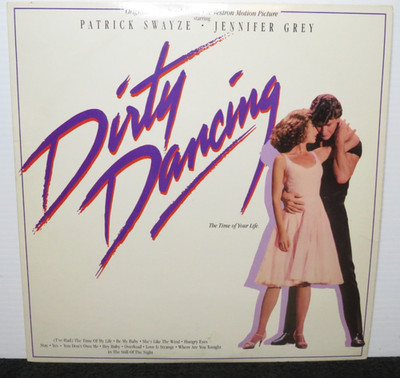DIRTY DANCING SOUNDTRACK (VG+) 6408-1-R LP VINYL RECORD